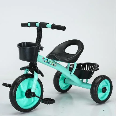 Mecânica dirigida crianças triciclo bicicleta 3 cor 2